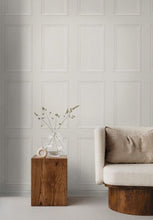 Load image into Gallery viewer, FAUX WOOD PANEL PEEL AND STICK WALLPAPER