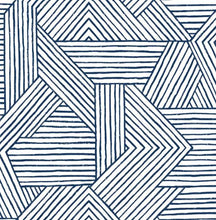 Load image into Gallery viewer, ETCHED GEOMETRIC PEEL AND STICK WALLPAPER