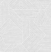 Load image into Gallery viewer, ETCHED GEOMETRIC PEEL AND STICK WALLPAPER