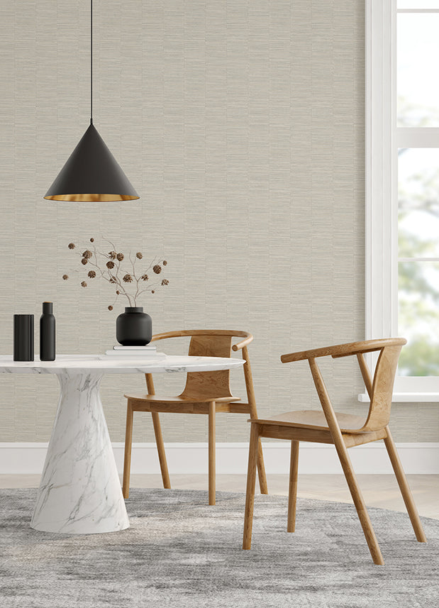 Jenga Striped Column Wallpaper
