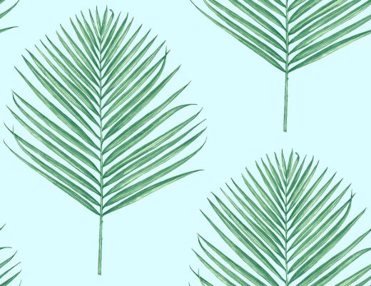 Maui Palm - Coastal Blue