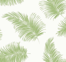 Load image into Gallery viewer, TOSSED PALM PEEL AND STICK WALLPAPER