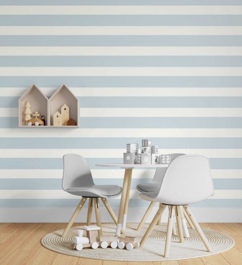 Designer Stripe - Hampton Blue