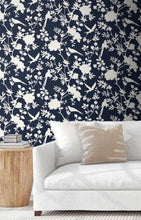 Load image into Gallery viewer, MONO TOILE PEEL AND STICK WALLPAPER