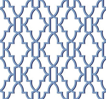 Load image into Gallery viewer, COASTAL LATTICE PEEL AND STICK WALLPAPER