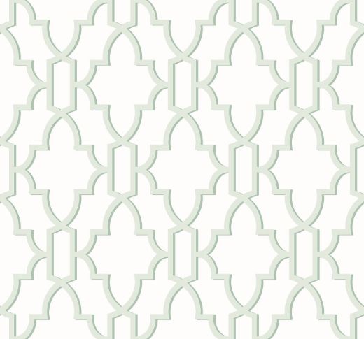 Coastal Lattice - Riviera Blue