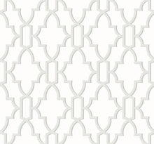 Load image into Gallery viewer, COASTAL LATTICE PEEL AND STICK WALLPAPER