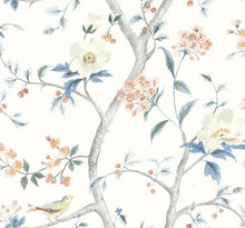 Load image into Gallery viewer, LILLIAN FLORAL TRAIL PEEL AND STICK WALLPAPER