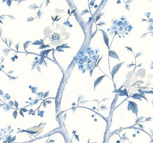 Load image into Gallery viewer, LILLIAN FLORAL TRAIL PEEL AND STICK WALLPAPER