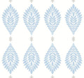 Palm Frond - Blue Skies & Daydream Grey