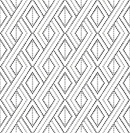 Boho Grid - Argos Grey & Yellow