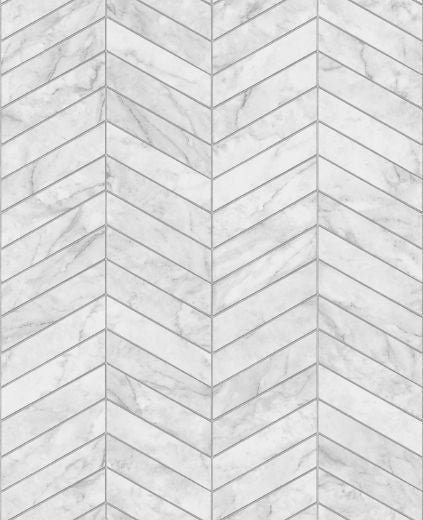 Marbled Chevron - Calcutta & Charcoal