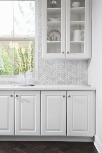 Marbled Chevron - Calcutta & Argos Grey