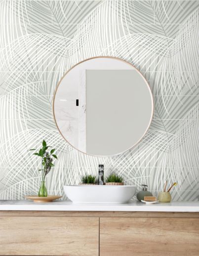 Palm Tile - Sea Salt