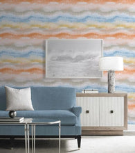Load image into Gallery viewer, IKAT WAVES PEEL AND STICK WALLPAPER