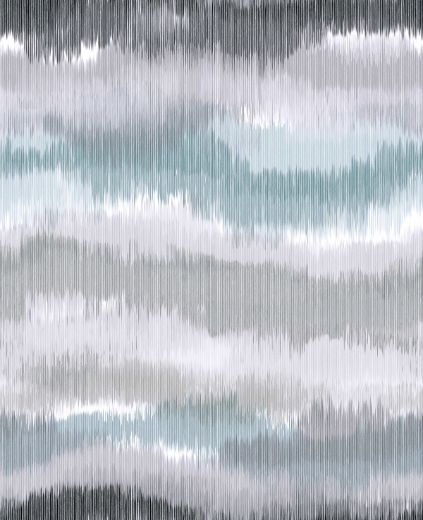 Ikat Waves - Sunset