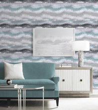 Load image into Gallery viewer, IKAT WAVES PEEL AND STICK WALLPAPER