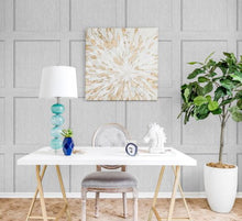 Load image into Gallery viewer, SQUARED AWAY PEEL AND STICK WALLPAPER