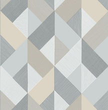 Load image into Gallery viewer, MARQUETRY PEEL AND STICK WALLPAPER