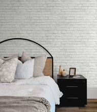 Load image into Gallery viewer, ANTIQUE BRICK PEEL AND STICK WALLPAPER