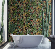 Load image into Gallery viewer, TROPICAL LEOPARD PEEL AND STICK WALLPAPER