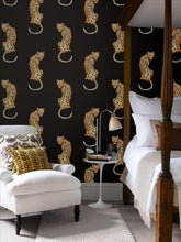 Load image into Gallery viewer, LEOPARD KING PEEL AND STICK WALLPAPER