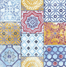 Load image into Gallery viewer, MOROCCAN TILE PEEL AND STICK WALLPAPER