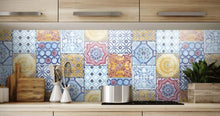 Load image into Gallery viewer, MOROCCAN TILE PEEL AND STICK WALLPAPER