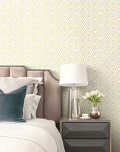 Load image into Gallery viewer, DIAMOND GEOMETRIC PEEL AND STICK WALLPAPER