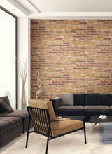 Load image into Gallery viewer, FAUX BRICK PEEL AND STICK WALLPAPER