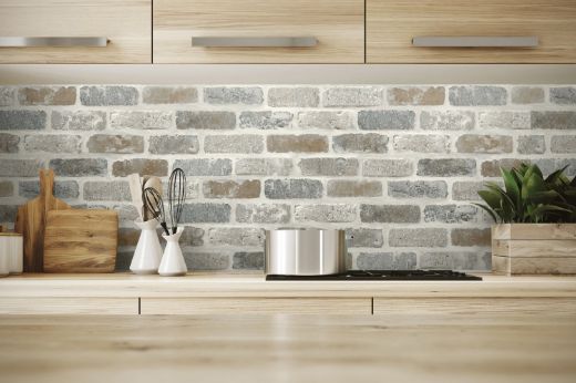 Washed Brick - Adobe