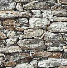 Load image into Gallery viewer, STONE WALL PEEL AND STICK WALLPAPER
