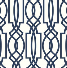 Load image into Gallery viewer, DECO LATTICE PEEL AND STICK WALLPAPER