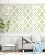 Load image into Gallery viewer, TILE TRELLIS PEEL AND STICK WALLPAPER