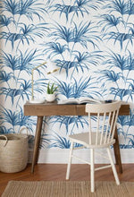 Load image into Gallery viewer, TROPICAL PALM LEAF PEEL AND STICK WALLPAPER
