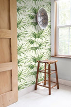 Load image into Gallery viewer, TROPICAL PALM LEAF PEEL AND STICK WALLPAPER
