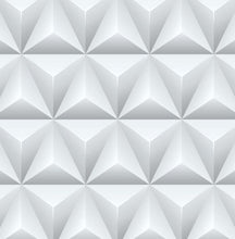 Load image into Gallery viewer, TRIANGLE ORIGAMI PEEL AND STICK WALLPAPER