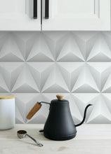 Load image into Gallery viewer, TRIANGLE ORIGAMI PEEL AND STICK WALLPAPER