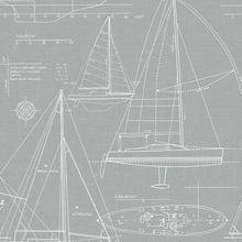 Load image into Gallery viewer, YACHT CLUB PEEL AND STICK WALLPAPER