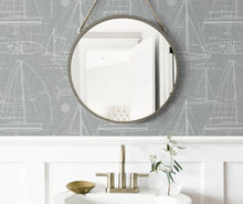 Load image into Gallery viewer, YACHT CLUB PEEL AND STICK WALLPAPER