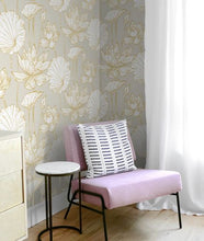 Load image into Gallery viewer, LOTUS FLORAL PEEL AND STICK WALLPAPER