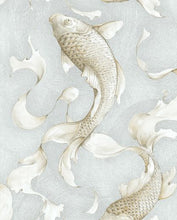 Load image into Gallery viewer, KOI FISH PEEL AND STICK WALLPAPER
