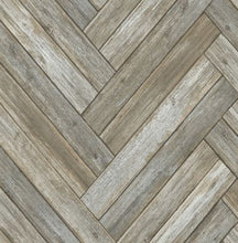 Load image into Gallery viewer, CHEVRON WOOD PEEL AND STICK WALLPAPER