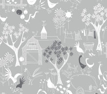 Load image into Gallery viewer, RISE AND SHINE PEEL AND STICK WALLPAPER