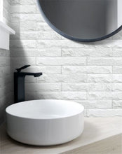 Load image into Gallery viewer, LIMESTONE BRICK PEEL AND STICK WALLPAPER