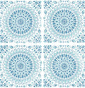 Mandala - Teal & Blue