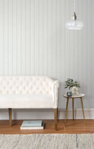 Beadboard - Off-White & Pearl Gray
