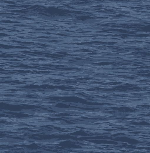 Serene Sea - Denim Blue
