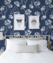 Load image into Gallery viewer, ONE O'CLOCKS BOTANICAL PEEL AND STICK WALLPAPER