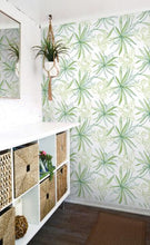 Load image into Gallery viewer, SPIDER PLANTS PEEL AND STICK WALLPAPER